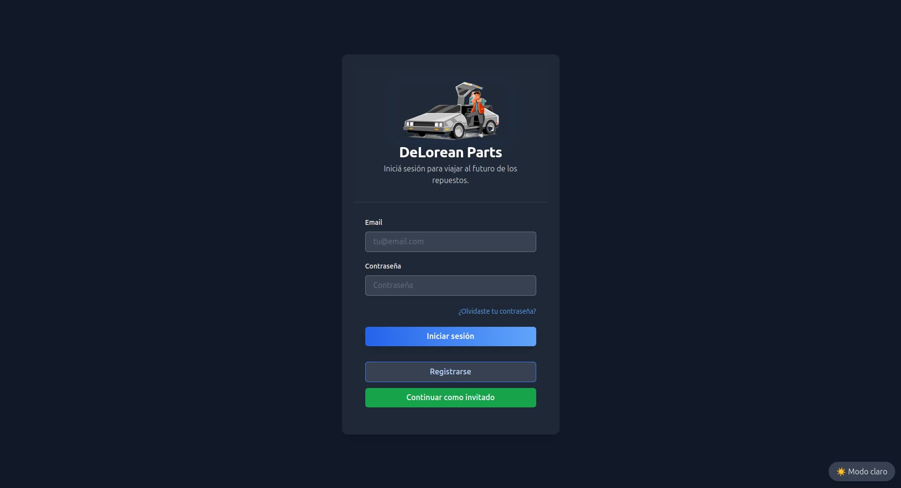 Autopartes Deloreans - 1